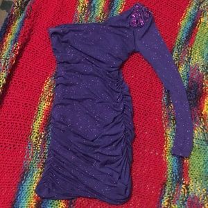 Bodycon one shoulder formal dress